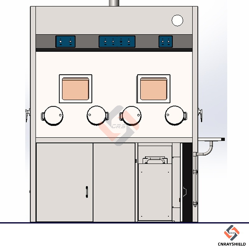 Double ventilation fume hood-JX-HS03TFG